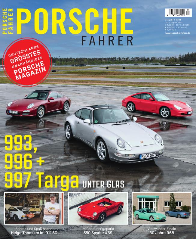 Журнал Porsche Fahrer №5 2021
